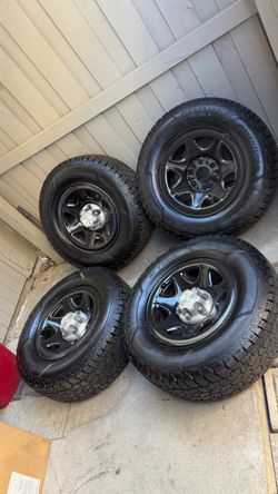 17” Chevy stocks on cooper all terrain tires 95% with TPMS sensors