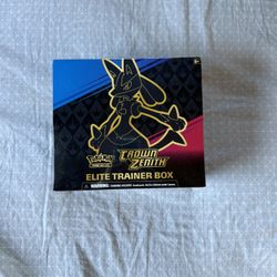 Crown Zenith ETB  And 151 Booster Bundle  LOT 