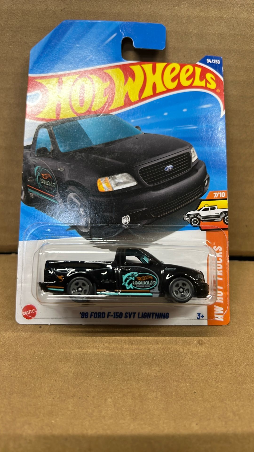 Hot Wheels 99 Ford F150 Svt Lightning