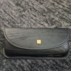 Linda Farrow Black Eyeglasses Case