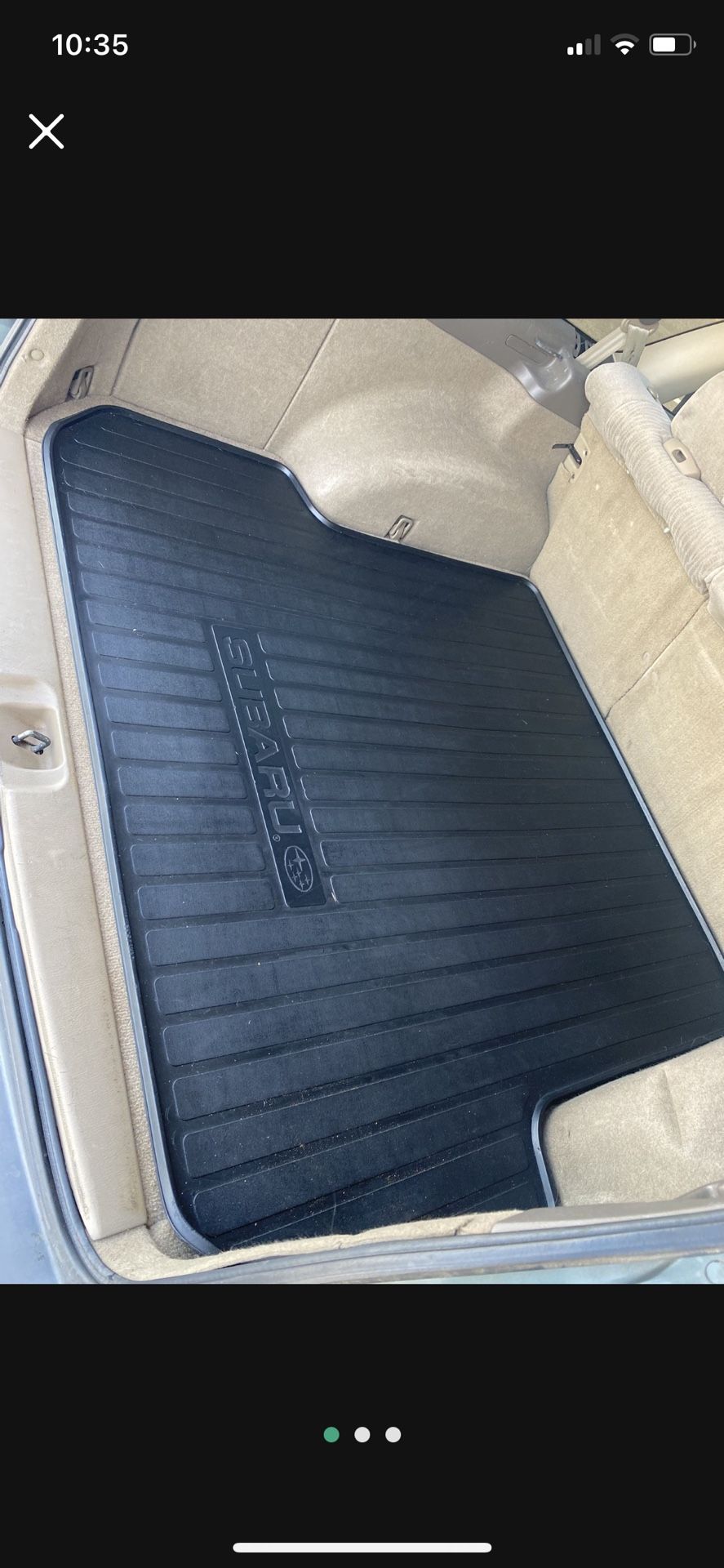Subaru Cargo Mat