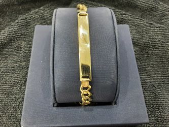 ID Bracelet - Yellow Gold 14k (.585) 11.5 grams 8 inch