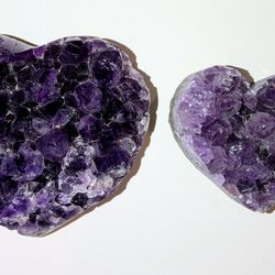 Juicy Amethyst Hearts