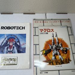 ROBOTECH Super Dimension Fortress MACROSS Illustration Art Portfolio 10 Prints!