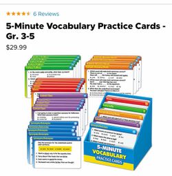 Lakeshore 5-minute vocabulary
