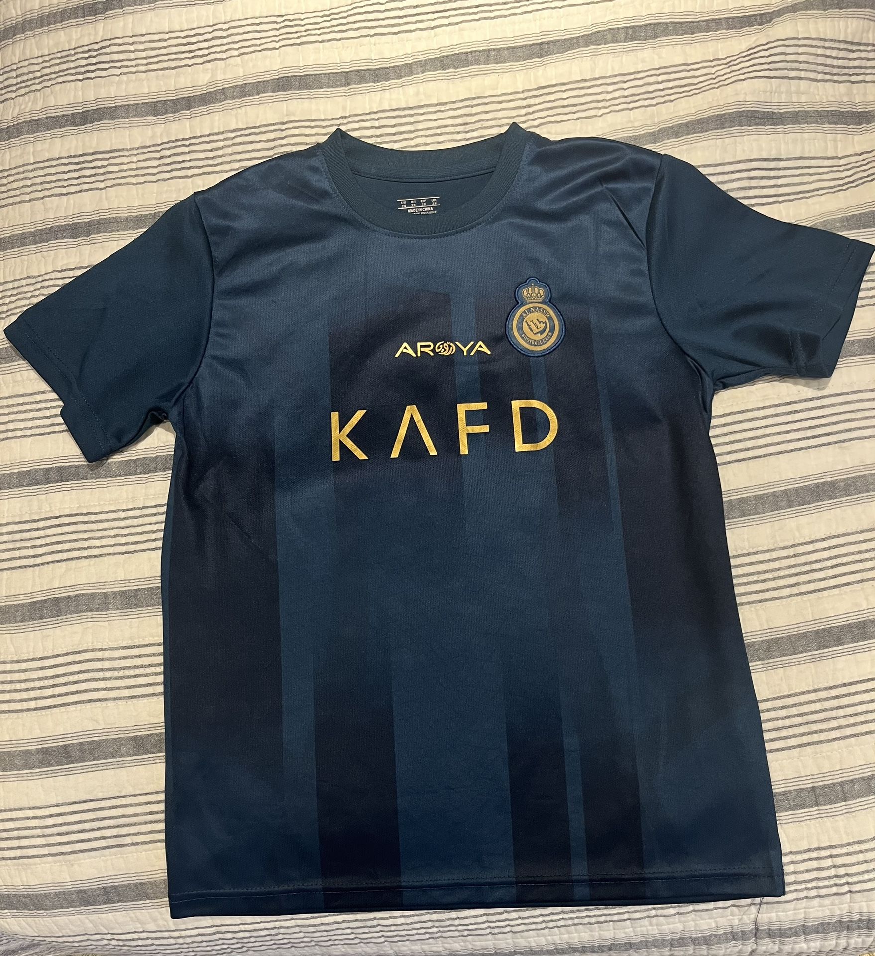 Cristiano Ronaldo KAFD Away Jersey (Negotiable On Price)