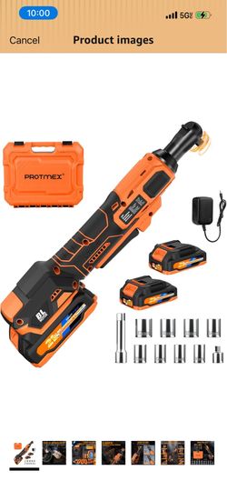 Ratchet wrench battery