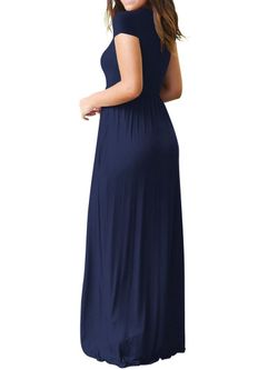 navy maxi dress xs