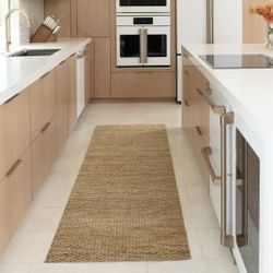 Handspun Jute Kitchen Runner Rug