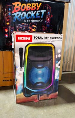 ION 650W Total PA Freedom – High-Power PA Speaker + Wireless Mic | Indoor/Outdoor Events