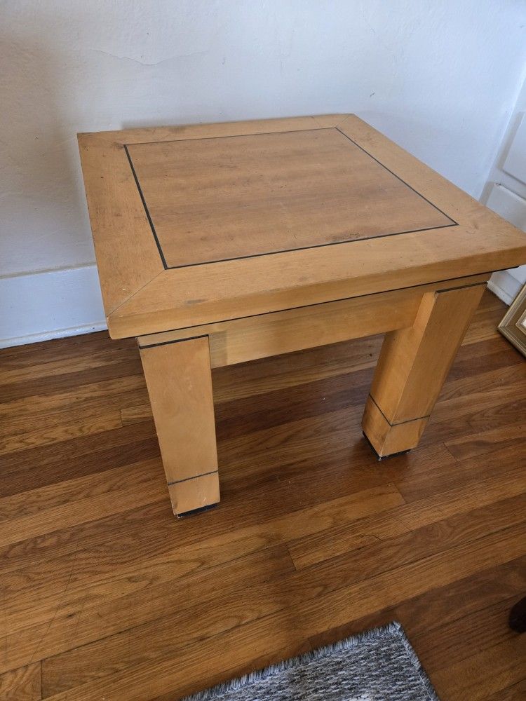 Strong Solid End Table