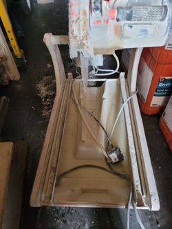 14" masonry  saw with stand