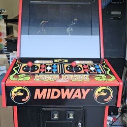 Mortal Kombat custom built arcade