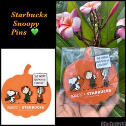 Starbucks snoopy pin new $28 cash or Zelle