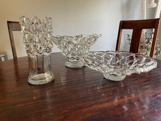 Vintage Style Glass Decorator Set