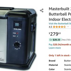 Masterbuilt Turkey Fryer