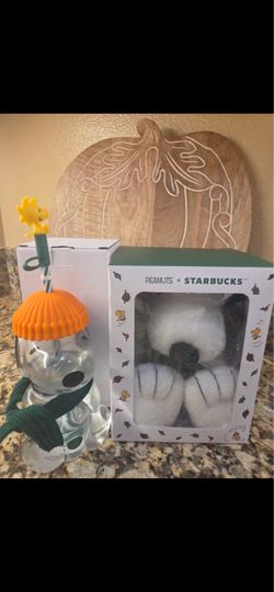 Peanuts X Snoopy Starbucks Barista Set