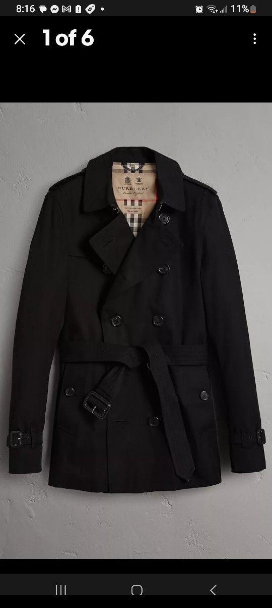 Mens BURBERRY rainjacket From LONDON Large Xlarge 