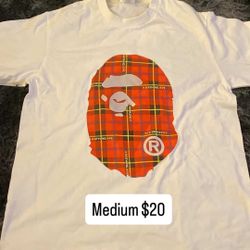Bape Shirt Size Medium 