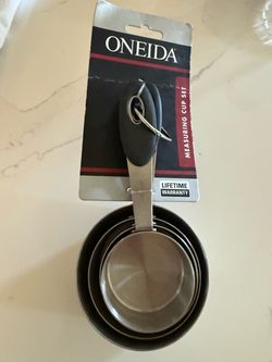 Oneida Stainless Steel Measuring Cup Set – New
