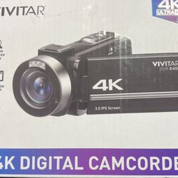 Vivitar 4K Digital Camcorder 