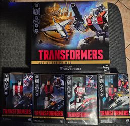 Transformers Age of the Primes Aerialbots Complete Set 5 Combiner Superion NEW