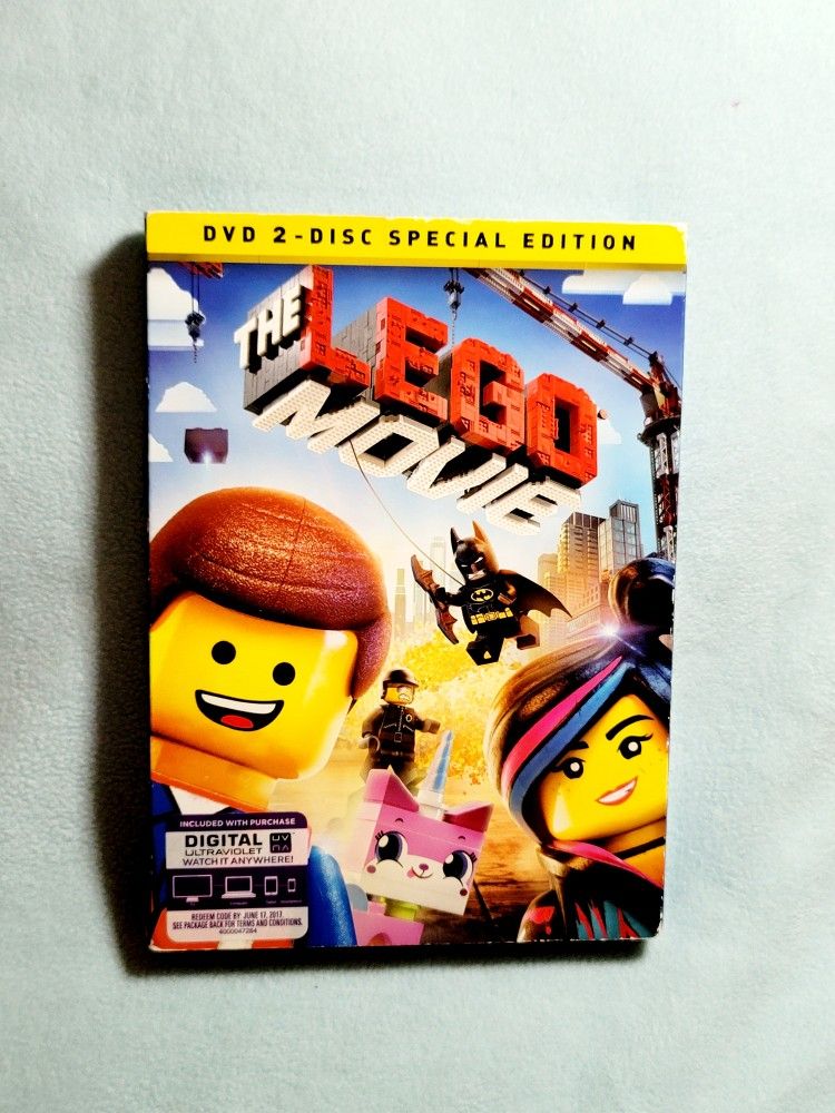 The Lego Movie DVD (2014) W/ Slipcover