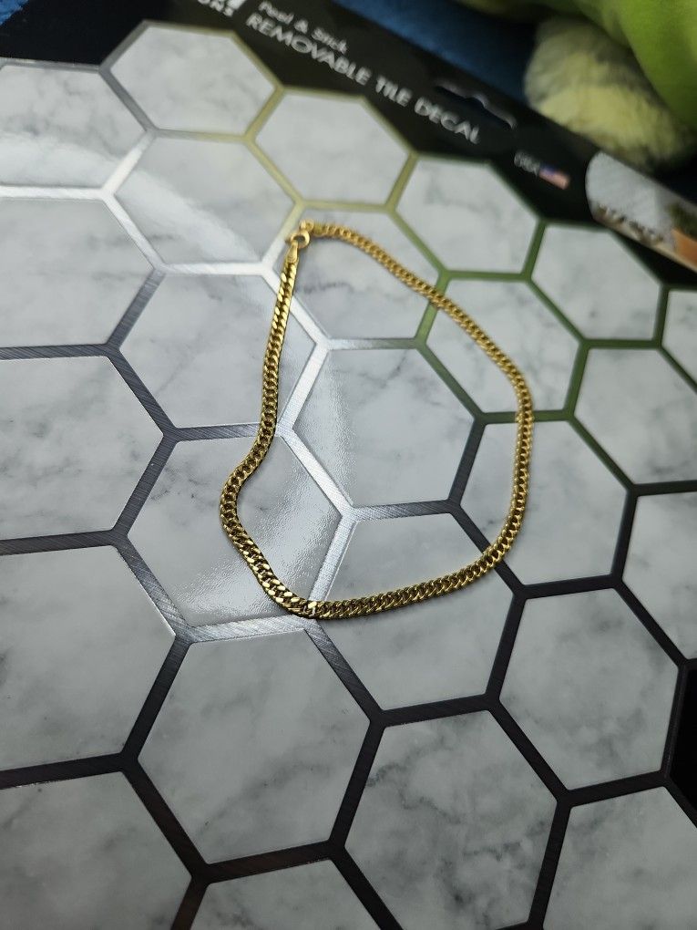 Gold Anklet