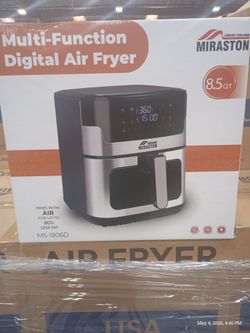 Air fryer with visual window for XL family size