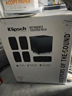 Klipsch Reference home theater pack 5.1 surround sound