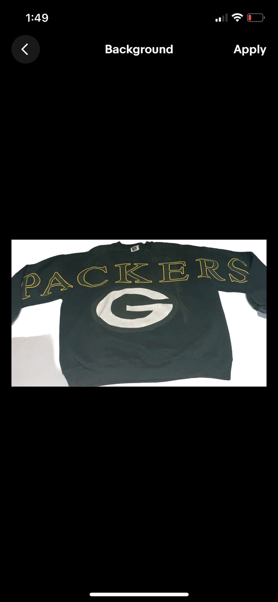 Rare Vintage Green Bay Packers 90’sCliff Engle Sweatshirt Sz L / XL Spell Out