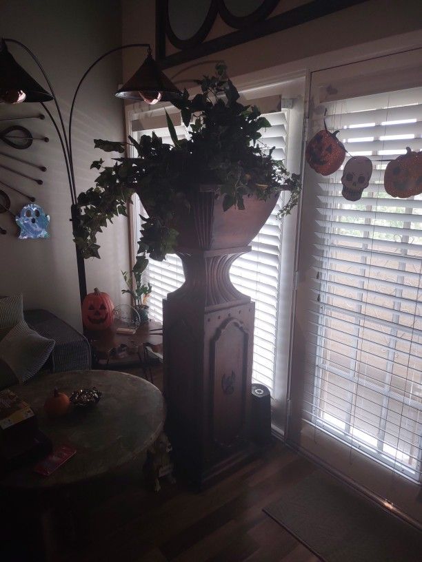 XL Faux Planter Cabinet