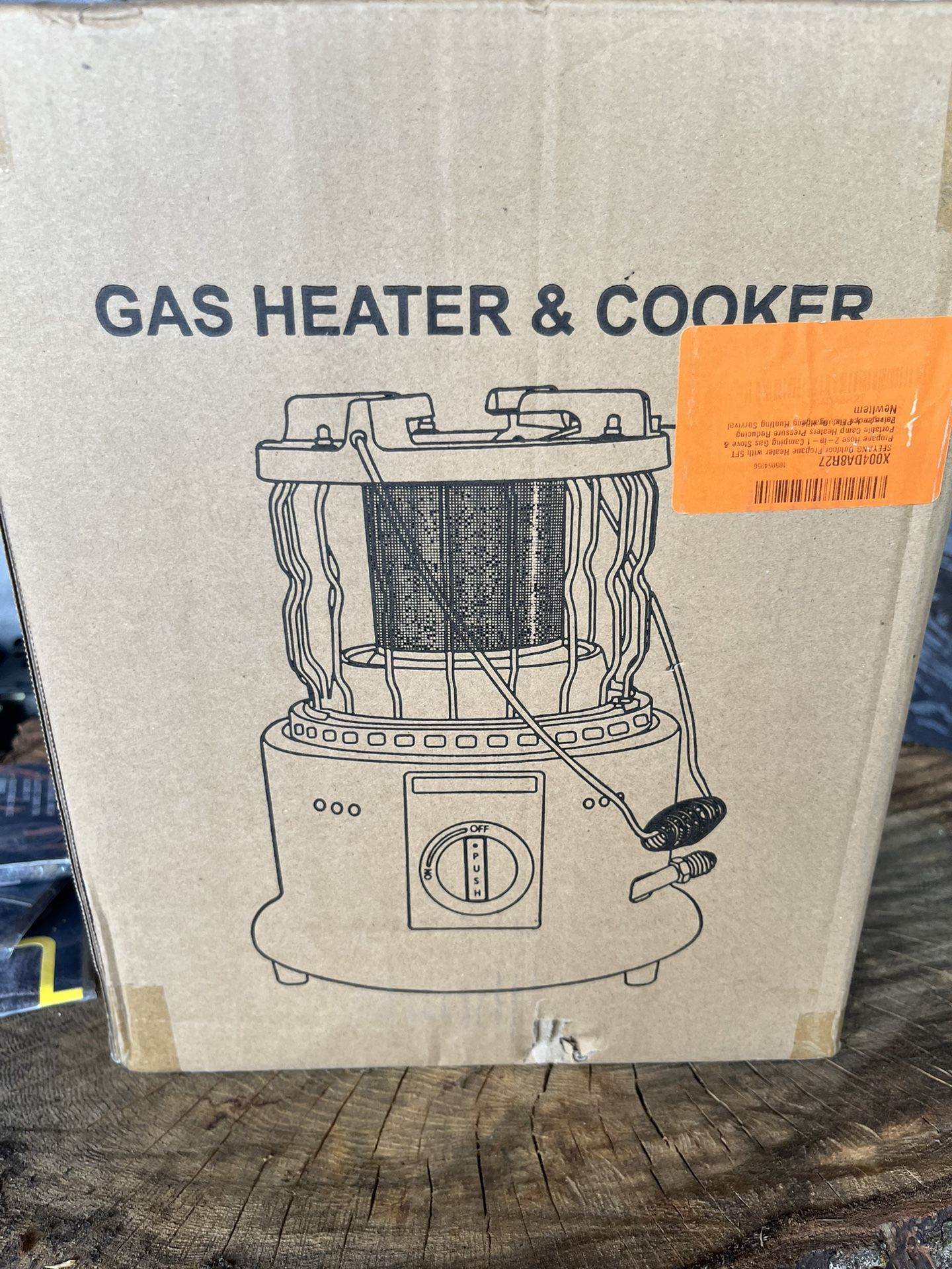 Gas Heater and cooker