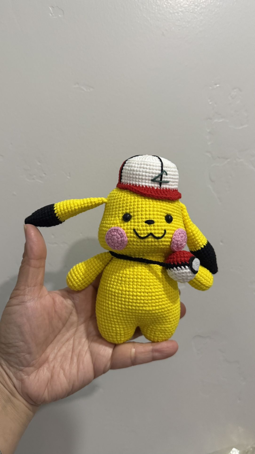 🧶Handmade Crochet Pikachu