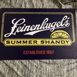 Leinenkugel’s Summer Shandy Metal Bar Sign