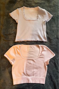 Ribbed crop top