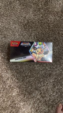 Pokemon Scarlet & Violet Prismatic Evolutions Surprise Box