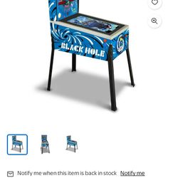 BLACK HOLE 3D ELECTRONIC DIGITAL PINBALL MACHINE