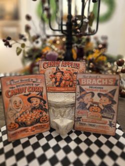 Halloween Vintage inspired Signage