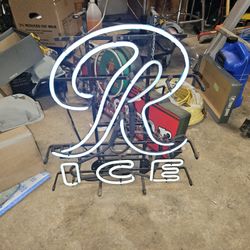 Rainier ICE Neon Sign