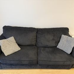 Dark gray Sofa $100 Obo