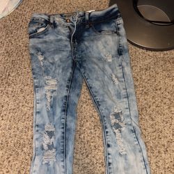 Girls Ripped Jeans