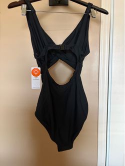 Black bathing suit for women