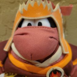 Rare Collectible Disney Club Penguin Fire Ninja, 7" Stuffed Plush, 2011, New