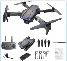 Drone with 4K HD Dual Camera for Adults and Beginners, 50x Zoom FPV WiFi Live Video, Optical Flow & Air Pressure Hover, 360° Roll, Gesture Control, Tr