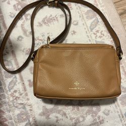 Nanette Lenore  Orange/tan Purse 