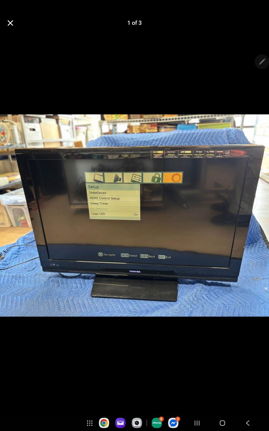 Toshiba 40” TV