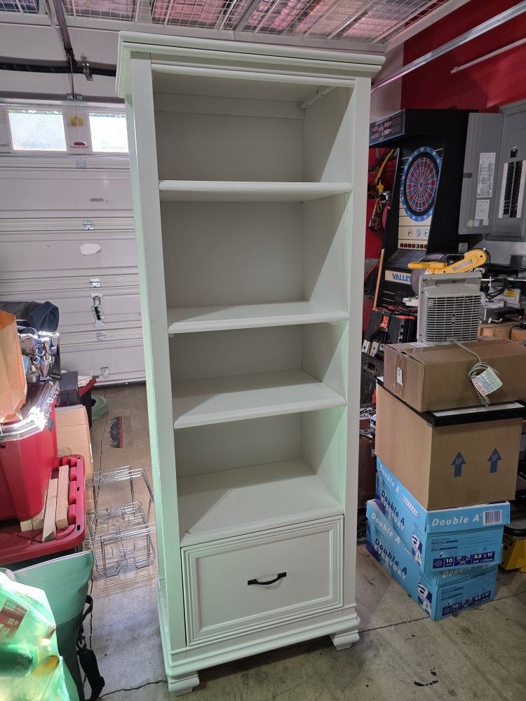 White Bookshelf