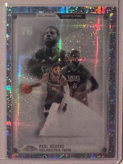 2025-26 Topps Chrome Update Glass Canvas Paul George