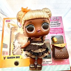 LOL Surprise Big BB Big Baby QUEEN BEE 11" 29cm Large Doll Playset